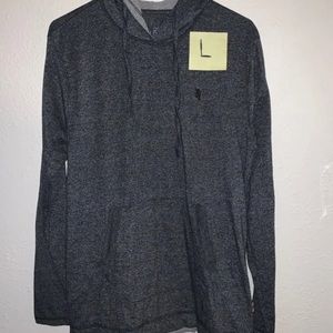 Light and dark grey sweater hoodie sweatshirt